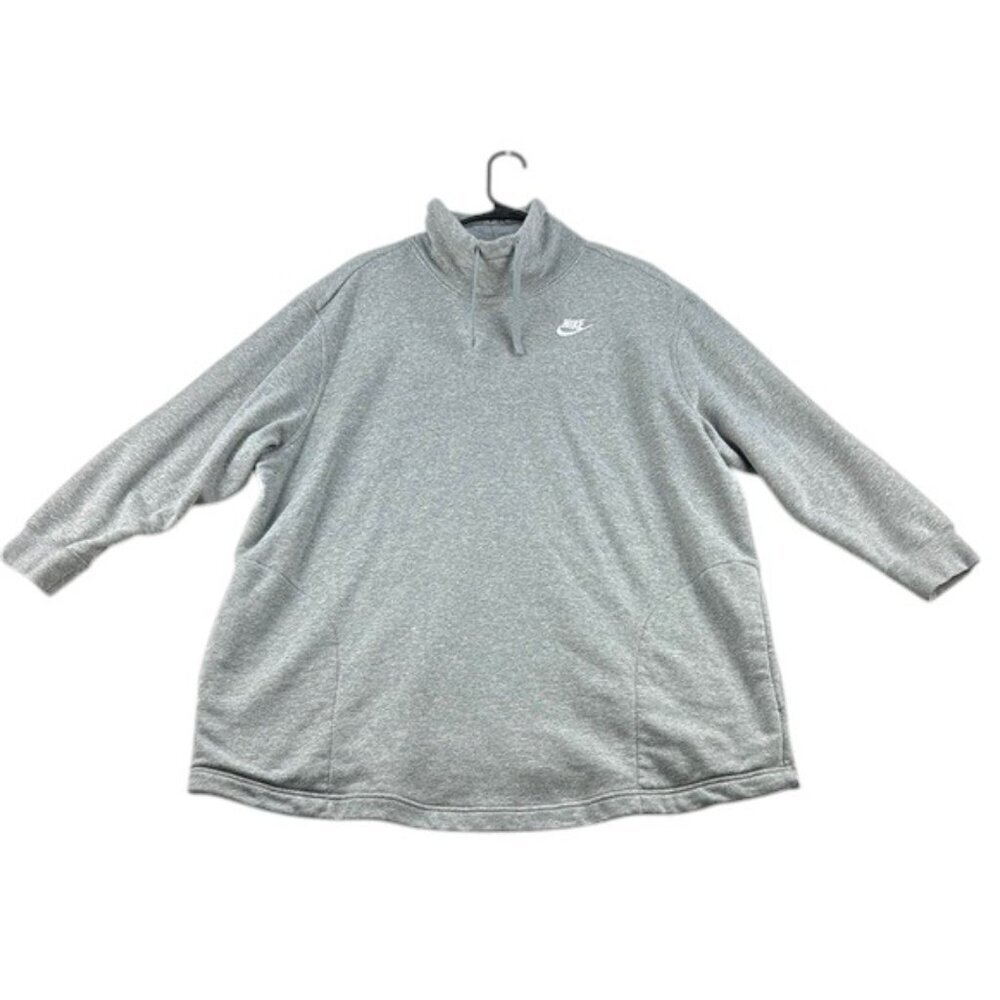 Nike Sweatshirt Gray 3/4 Sleeve Women’s 1x